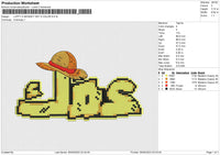 LUFFY D MONKEY HAT 5 COLOR