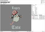 Mouse0305 Embroidery File 6 sizes