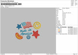 Made in America Embroidery Files