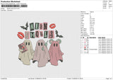 MEAN GHOULS Embroidery File 6 size