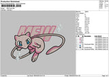 Mew1804 Embroidery File 6 sizes
