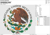 MEXICANOS Embroidery File 6 size