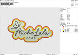 MICHEL Embroidery File 6 size