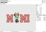 MIMI Embroidery File 6 size