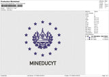 MINEDUCTY Embroidery File 6 size