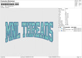 MNL THREADS Embroidery File 6 size