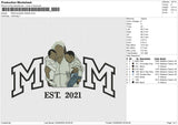 photoflat Embroidery File 6 size