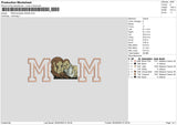 MOM photoflat 240325 Embroidery File 6 size