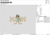 Mom Photo V2 Embroidery File 6 sizes