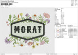 MORAT Embroidery File 6 size