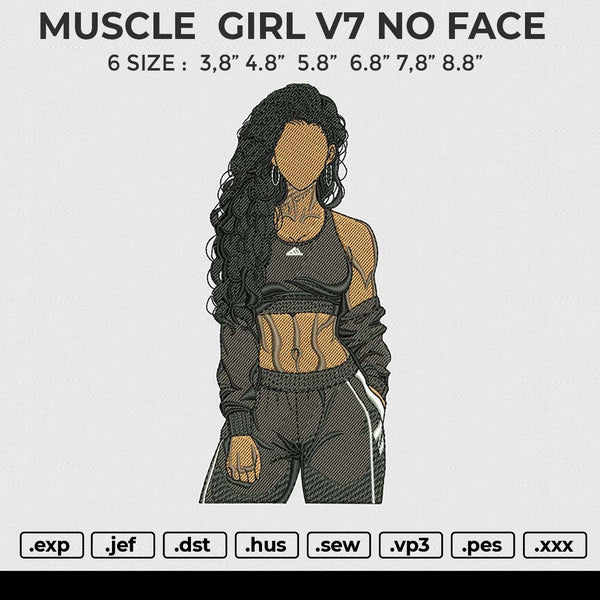 MUSCLE GIRL V7 NO FACE