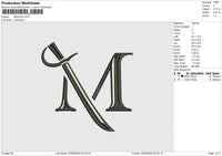 Mswords Embroidery File 6 size