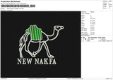 NEW NAKFA CAMEL v2 Embroidery File 6 size