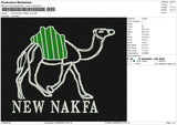 NEW NAKFA CAMEL v2 Embroidery File 6 size
