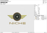 NICHE Embroidery File 6 size