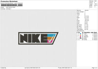 NIKE 050125 Embroidery File 6 size