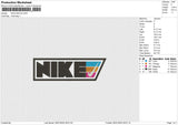 NIKE 050125 Embroidery File 6 size