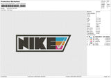 NIKE 050125 Embroidery File 6 size