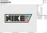 NIKE 050125 Embroidery File 6 size