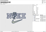 NIKE AGUSTA Embroidery File 6 size