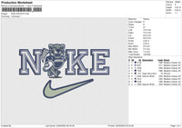 NIKE AGUSTA Embroidery File 6 size