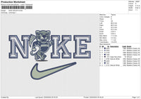 NIKE AGUSTA Embroidery File 6 size