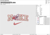 NIKE ANGEL STITCH Embroidery File 6 size