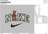 Nike Bear 0805 Embroidery 6 sizes