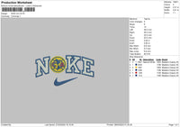 Nike Ca Embroidery File 6 sizes