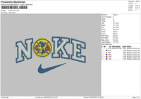 Nike Ca Embroidery File 6 sizes