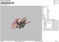 Nike Darkrai Embroidery File 6 sizes