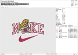 NIKE DAYTONA Embroidery File 6 size