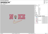 Nike Gwen2904 Embroidery File 6 sizes