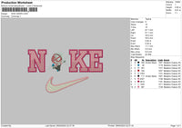 Nike Gwen2904 Embroidery File 6 sizes