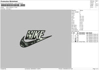 Nike Horror V1 Embroidery File 6 sizes