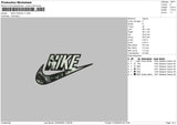 Nike Horror V1 Embroidery File 6 sizes