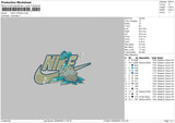 Nike Lapras Embroidery File 6 sizes