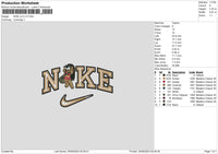 Nike Lilo V3 Embroidery File 6 sizes