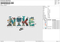 NIKE MASTER Embroidery File 6 size