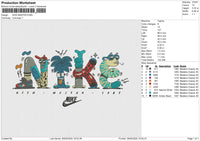 NIKE MASTER Embroidery File 6 size