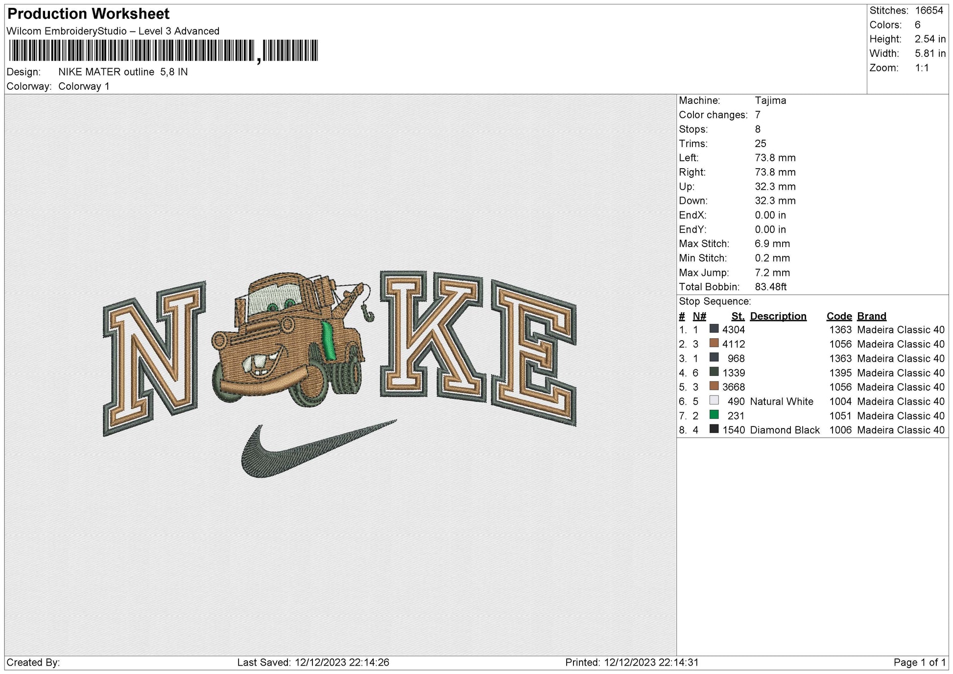 Nike Mater Outline Mbroidery File 6 Size – Embrostudio