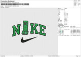 Nike Robot 01 Embroidery File 6 sizes