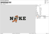 Nike Cowboy V2 Embroidery File 6 sizes