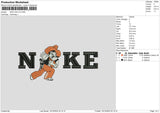 Nike Cowboy V2 Embroidery File 6 sizes