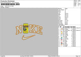 Nike Pacifico Embroidery File 6 sizes
