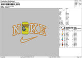 Nike Pacifico Embroidery File 6 sizes