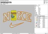 Nike Pacifico Embroidery File 6 sizes