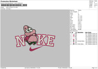 Nike Patrick V5 Embroidery File 6 sizes