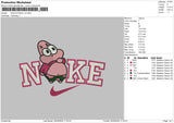 Nike Patrick V5 Embroidery File 6 sizes