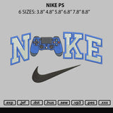 Nike Ps Embroidery File 6 sizes